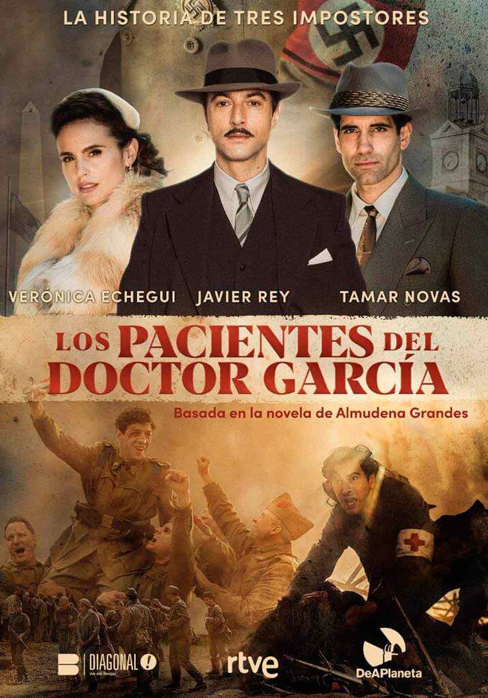 Póster del proyecto Los pacientes del Doctor García