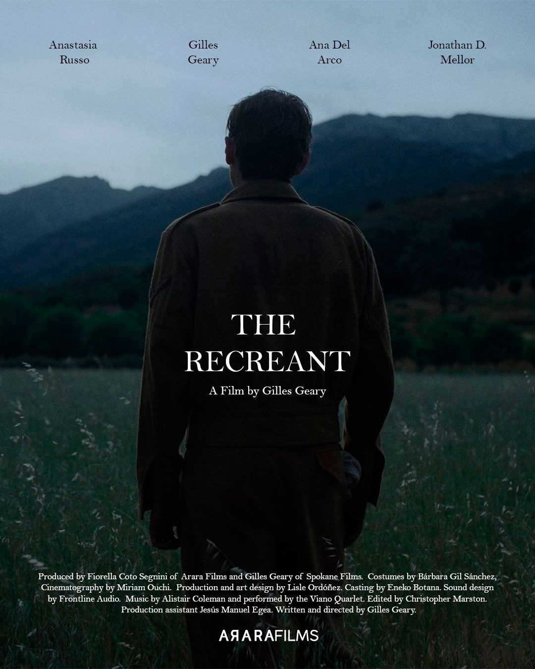 Póster del proyecto The Recreant